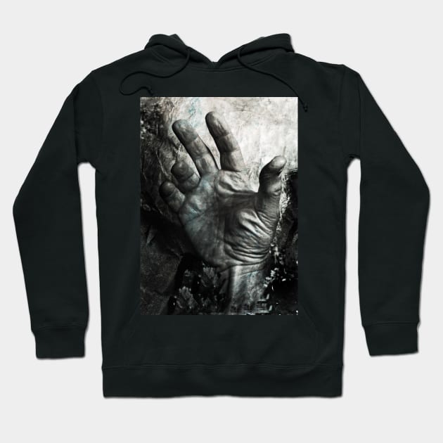 drowning Hoodie by lastgasp